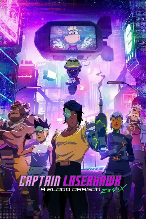 Download Captain Laserhawk: A Blood Dragon Remix – Season 1 (2023) Complete Netflix Original Multi Audio {Hindi English Japanese} 720p | 1080p WEB DL 24 captain laserhawk a blood dragon remix season 1 2023