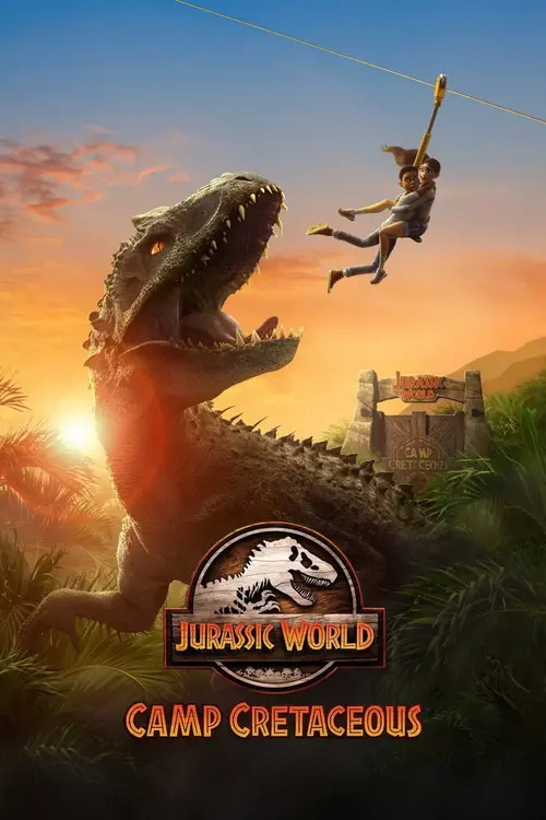 Download Jurassic World: Camp Cretaceous (Season 2) Dual Audio {Hindi 5.1DD} Complete Netflix WEB Series 480p | 720p WEB DL 2 jurassic world camp cretaceous season 2