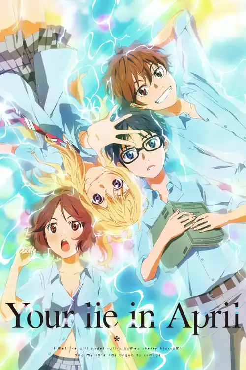 Download Your Lie in April (Season 1) Multi Audio {Hindi English Japanese} Anime Series 480p 720p & 1080p Blu Ray 4 your lie in april season 1